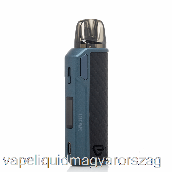Elveszett Vape Thelema Elite 40 Pod Kit Kék Szén Vape Folyadék